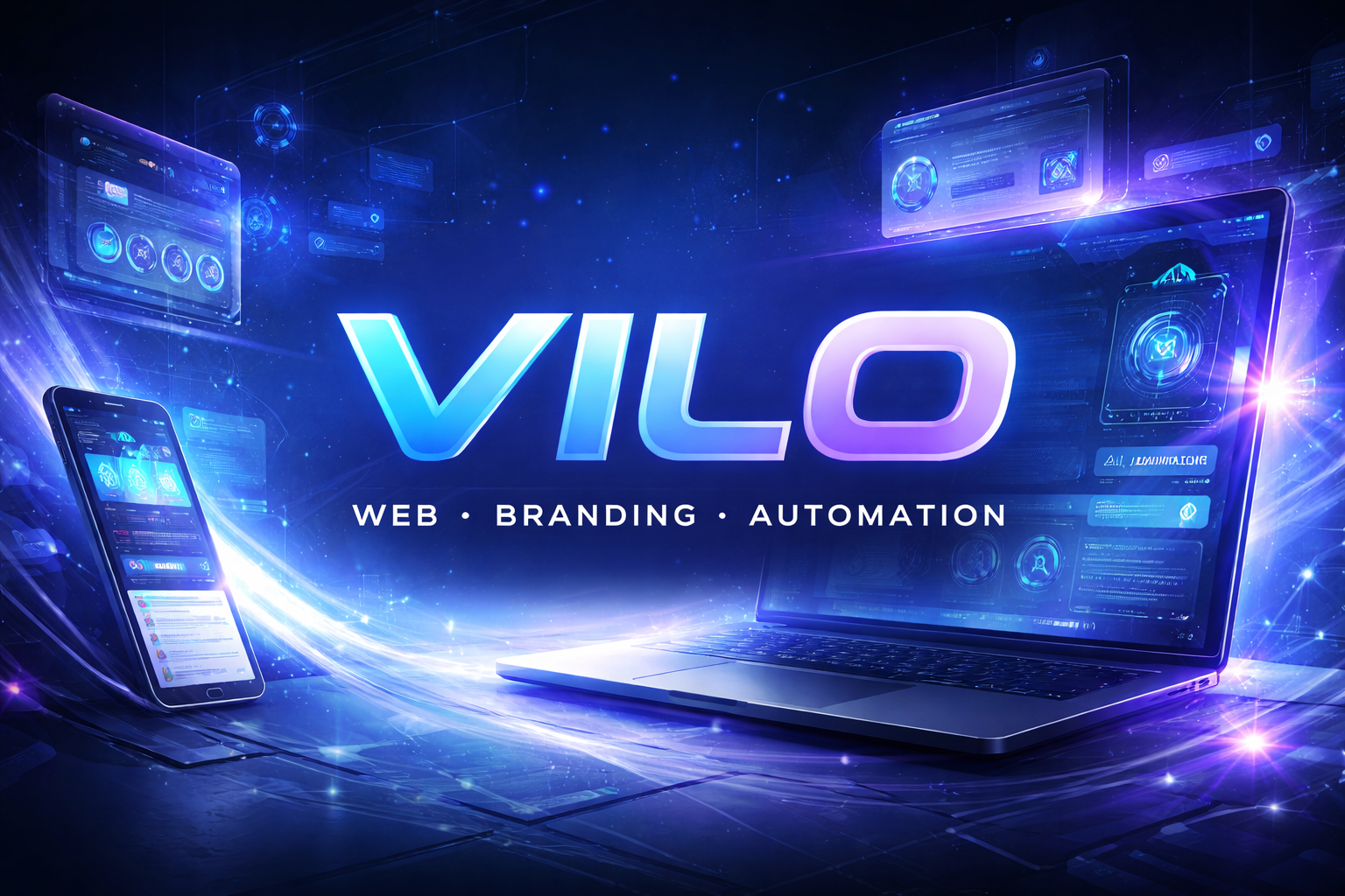 Modern web development workspace